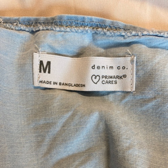 Primark Light Blue Ruffled Blouse - Picture 3 of 4